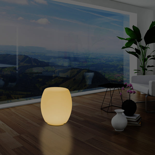 Beleuchtete Sitzhocker Stehleuchte für Schlafzimmer, 44cm Designer LED – PK  Green Deutschland